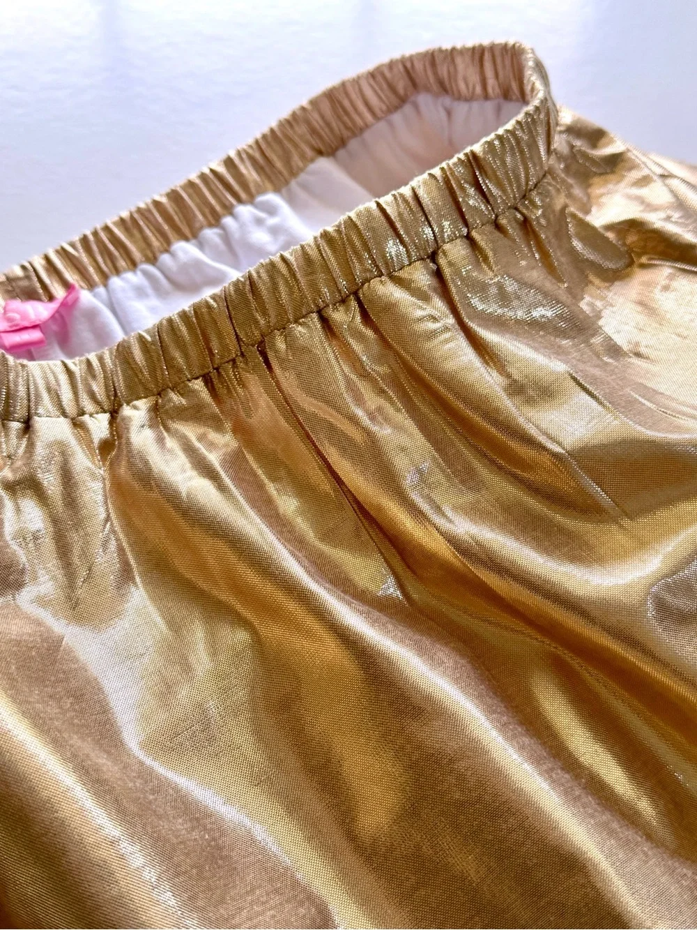 Bisby Metallic Rose Gold Girls' Skort